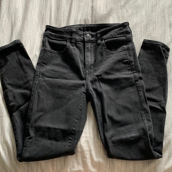 America Eagle Ne(x)t Level Stretch Short Skinny Jeans - Picture 1 of 5